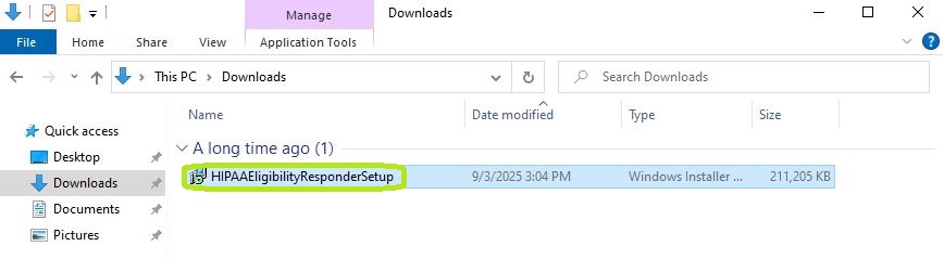 The default folder is usually "Downloads."