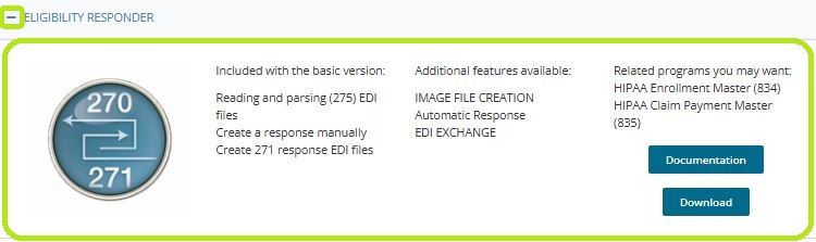 &nbsp;The "(+)" option displays the details of the application.