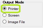 2.1 999m printer option
