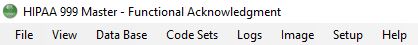The Tab Menu Bar may contain different tabs depending on the licensed modules. The Tab Menu Bar may contain different tabs depending on the licensed modules.