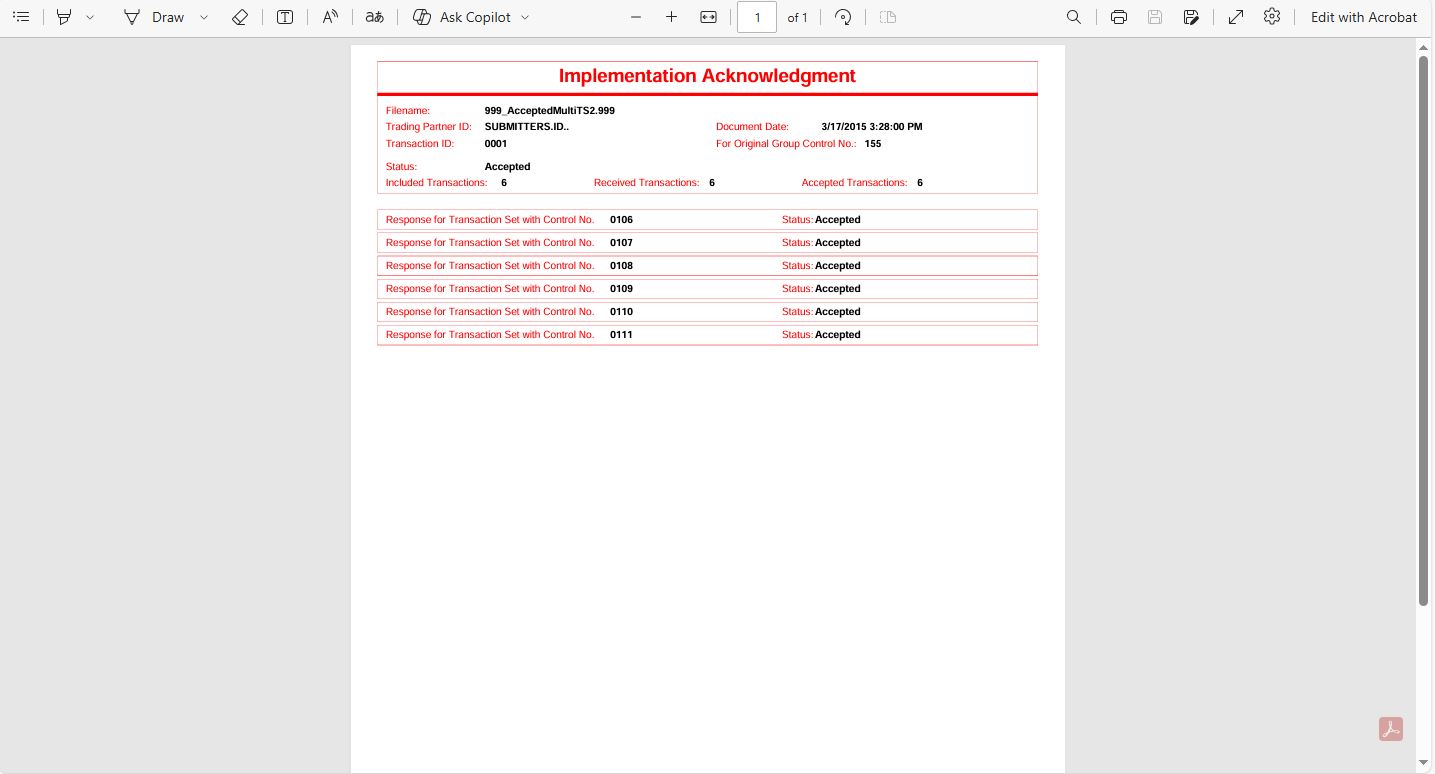 View of a PDF claim file. View of a PDF claim file.