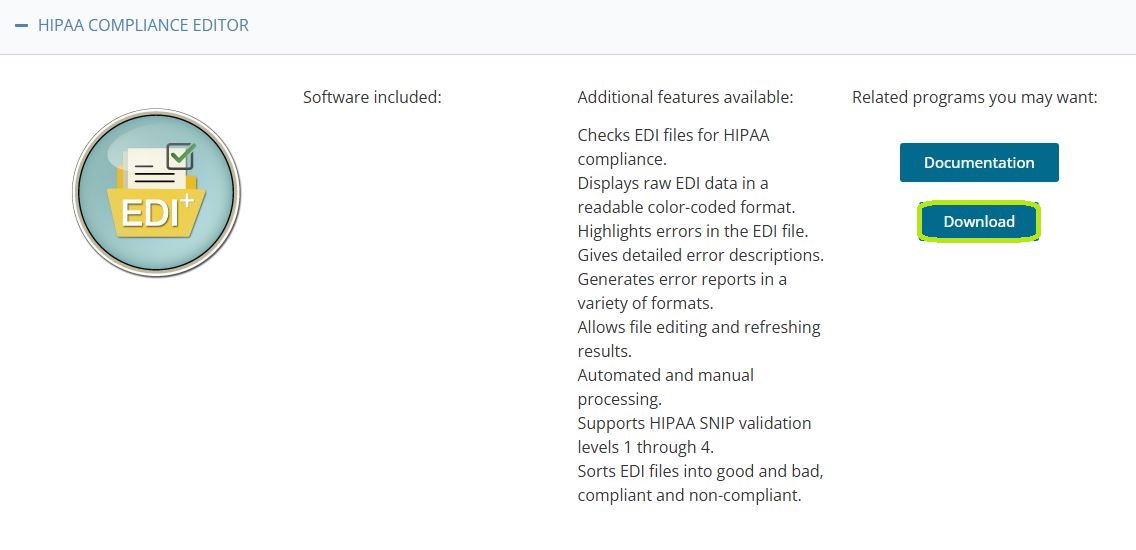 The "Downloads" tab is at the top of the website. The "Download" button is next to each product. The "Downloads" tab is at the top of the website. The "Download" button is next to each product.