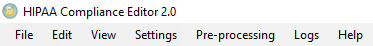 The Tab Menu Bar may contain different tabs and options accesible depending on the licensed modules. The Tab Menu Bar may contain different tabs and options accesible depending on the licensed modules.