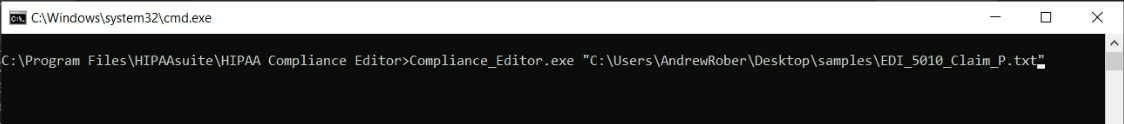 Example of the command line to validate and sort a single file. Example of the command line to validate and sort a single file.