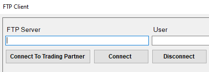 The "Connect to Trading Partner" button.