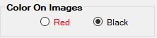 You may choose between Red or Black as a document's color. You may choose between Red or Black as a document's color.