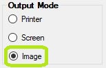 The "Image File" mode. The "Image File" mode.