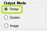 2.1 ppm printer option