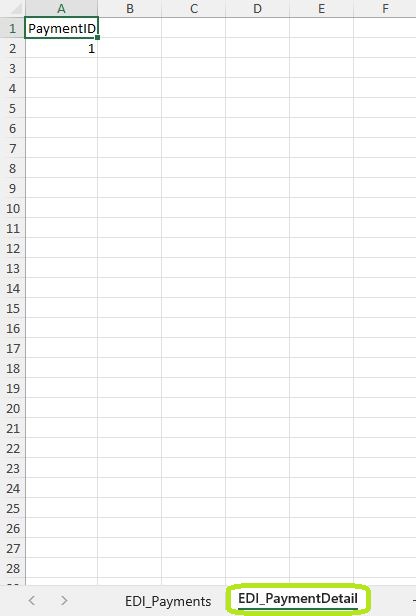 Sample of a multiple sheet Excel spreadsheet in the "Detail" tab.