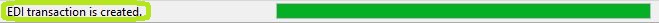 Number of EDI files created.