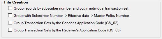 Select an option for how you want to create your file.