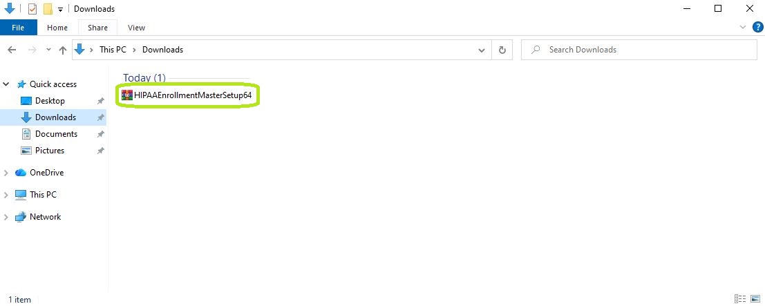 The ZIP file is in the "Downloads" folder. The ZIP file is in the "Downloads" folder.