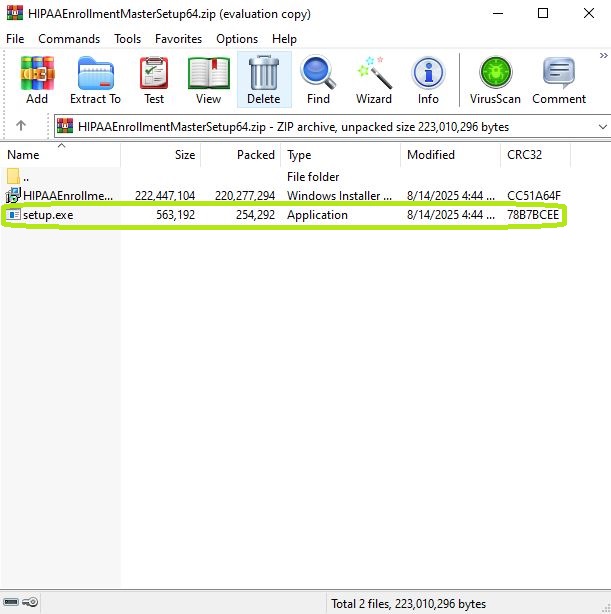 Double-click the "setup.exe" application to begin installation. Double-click the "setup.exe" application to begin installation.