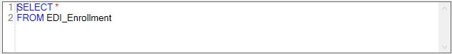 The "Query Field" box.