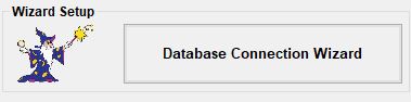 Database Connection Wizard button.