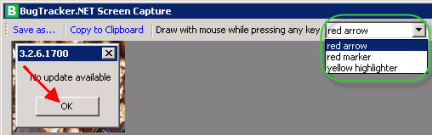 BugTracker_drop-down menu
